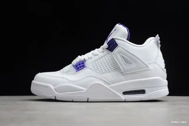 Rep Husky CT8527-115 Air Court Jordan Purple 4 0621